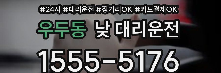 우두동 낮 대리운전