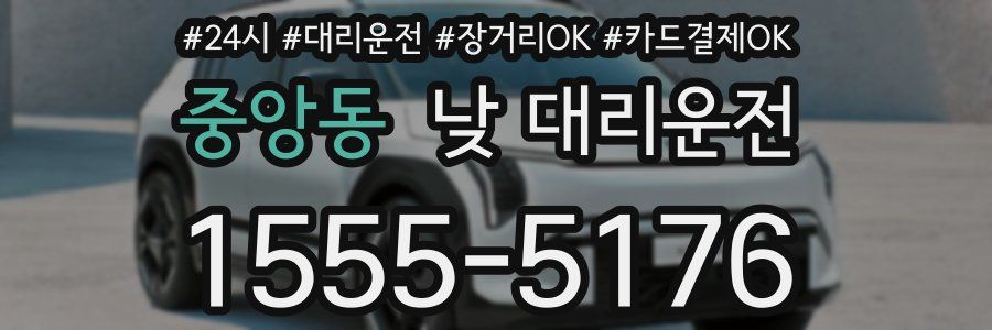 중앙동 낮 대리운전