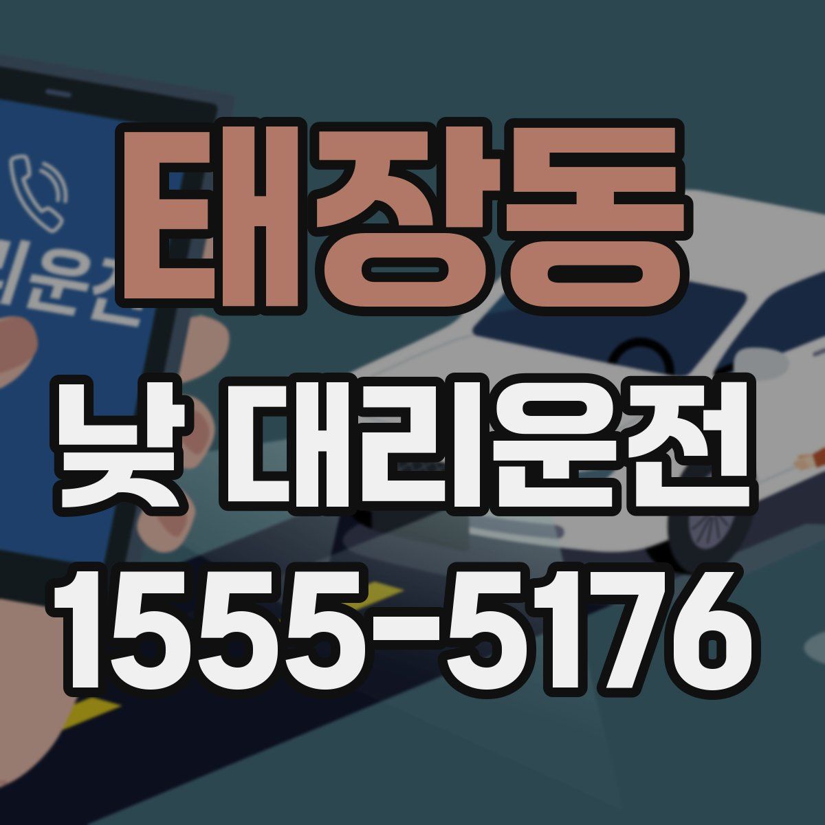 태장동 낮 대리운전