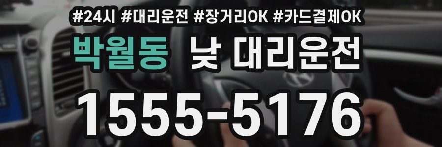 박월동 낮 대리운전