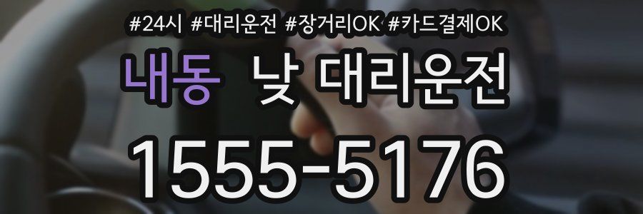 내동 낮 대리운전