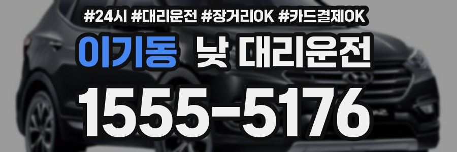 이기동 낮 대리운전