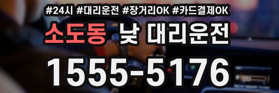 소도동 낮 대리운전