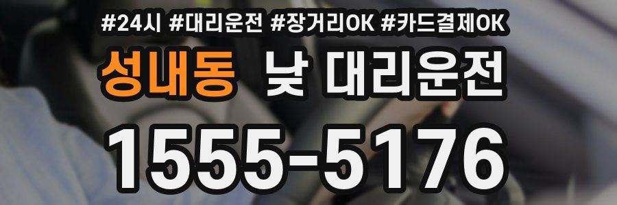 성내동 낮 대리운전
