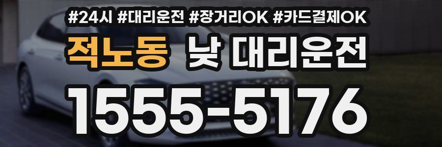 적노동 낮 대리운전