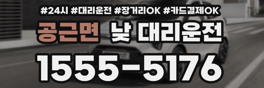 공근면 낮 대리운전