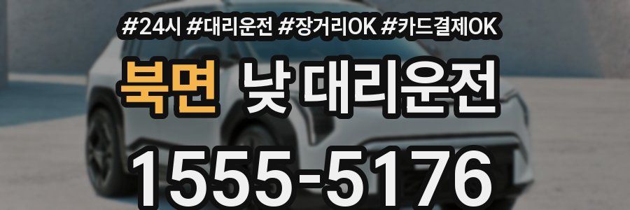 북면 낮 대리운전