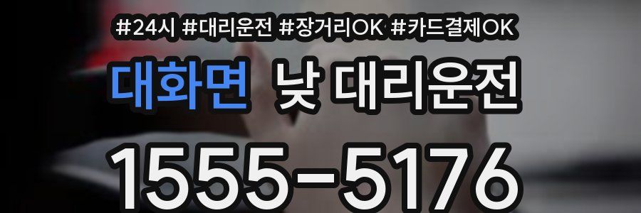 대화면 낮 대리운전