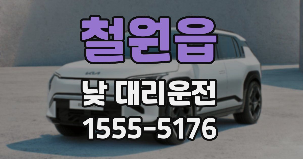 철원읍 낮 대리운전