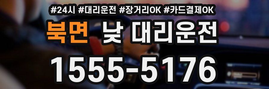북면 낮 대리운전