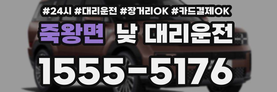죽왕면 낮 대리운전