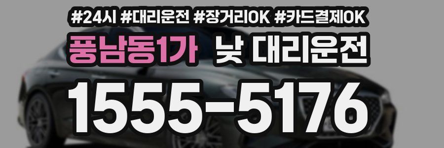 풍남동1가 낮 대리운전