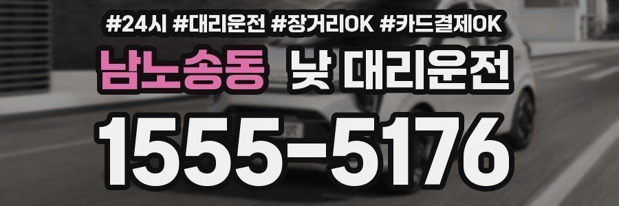 남노송동 낮 대리운전
