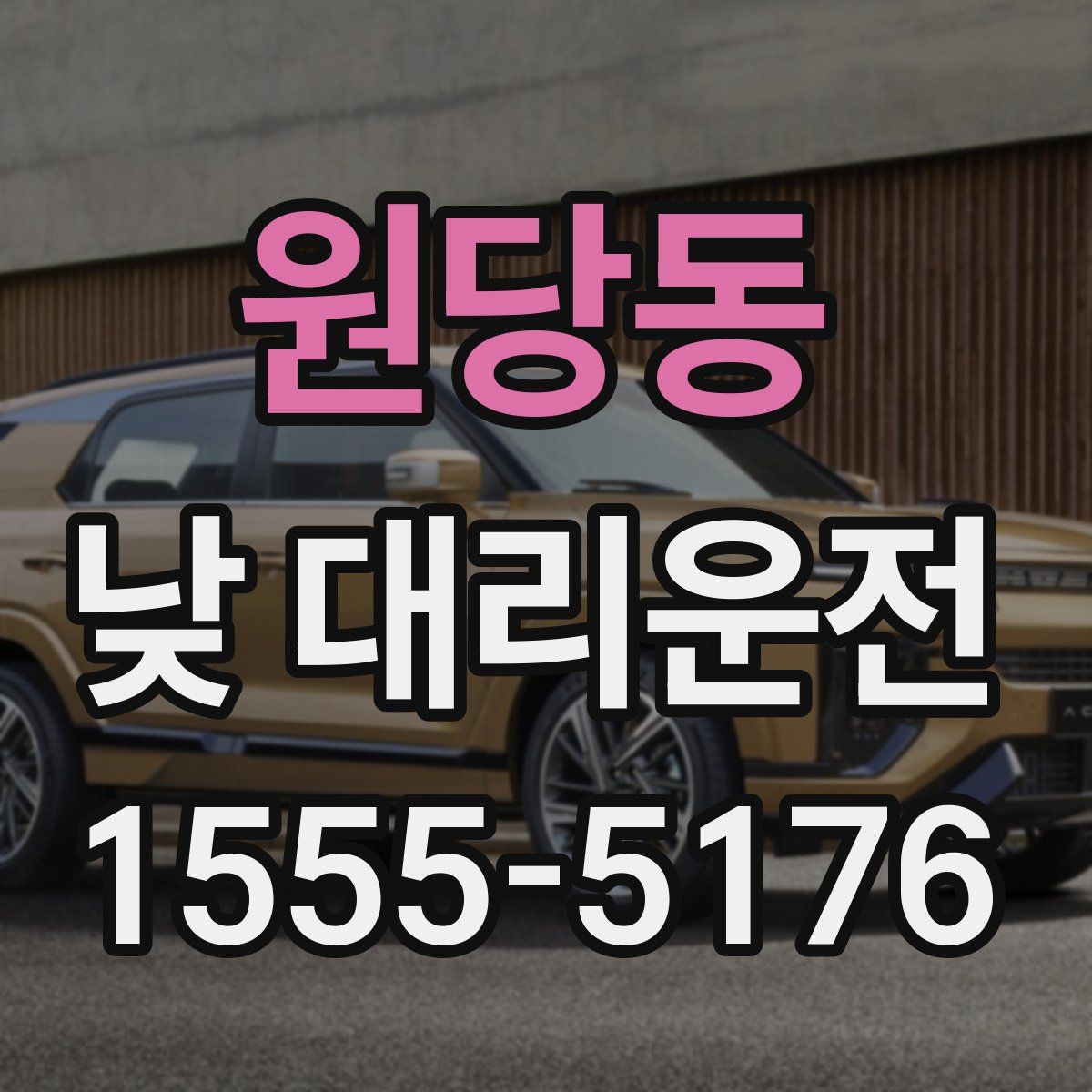 원당동 낮 대리운전