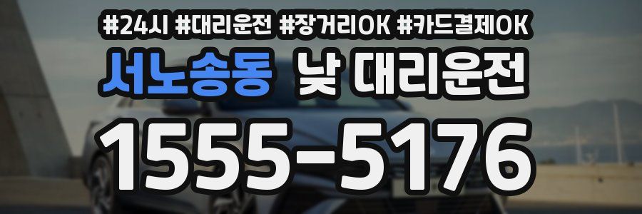 서노송동 낮 대리운전
