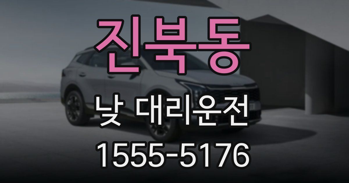 진북동 낮 대리운전