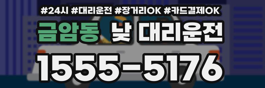 금암동 낮 대리운전