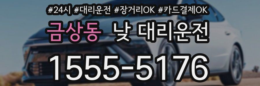 금상동 낮 대리운전