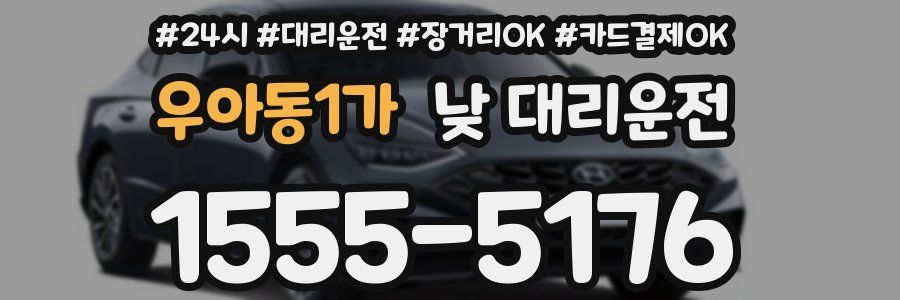우아동1가 낮 대리운전