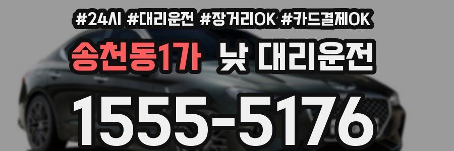 송천동1가 낮 대리운전