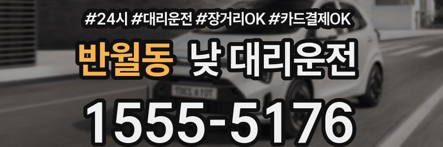 반월동 낮 대리운전