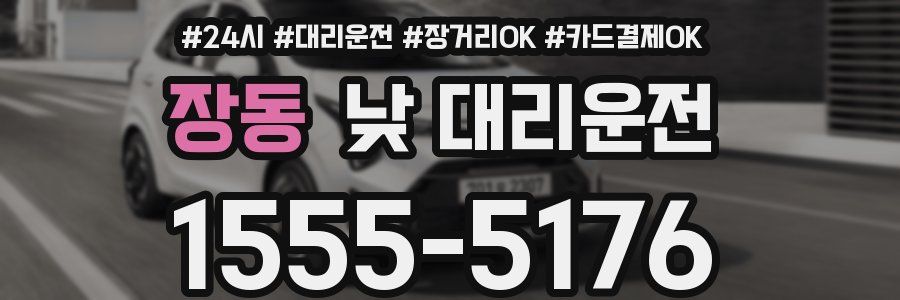 장동 낮 대리운전