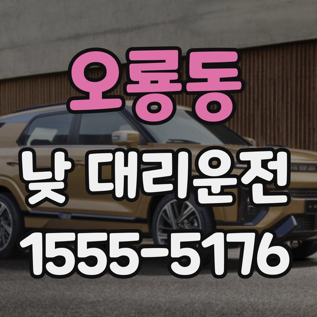 오룡동 낮 대리운전