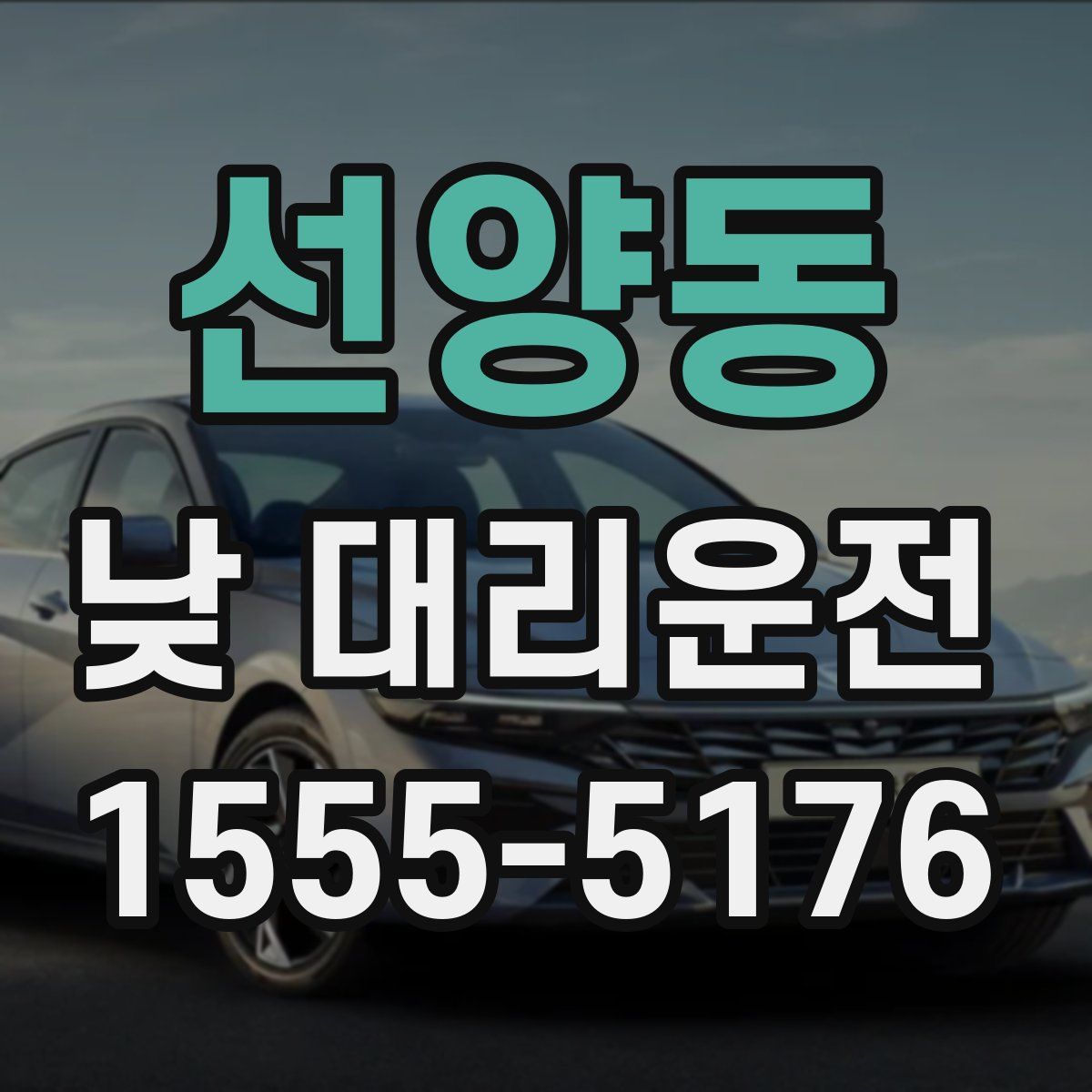 선양동 낮 대리운전