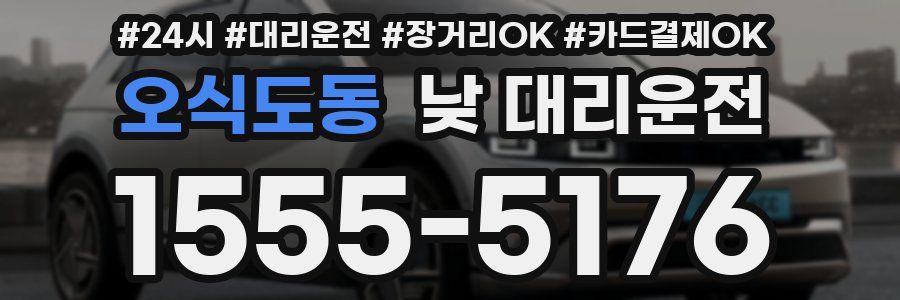 오식도동 낮 대리운전