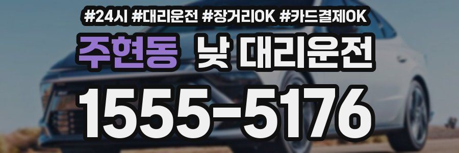 주현동 낮 대리운전