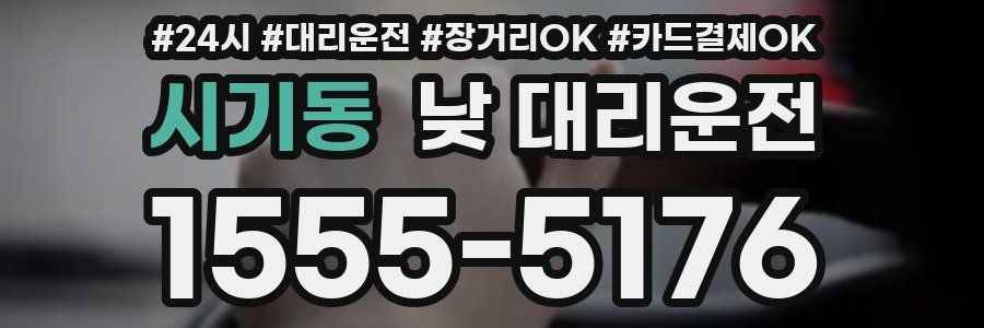 시기동 낮 대리운전