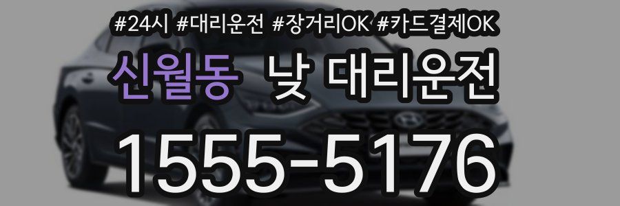 신월동 낮 대리운전
