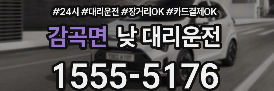 감곡면 낮 대리운전