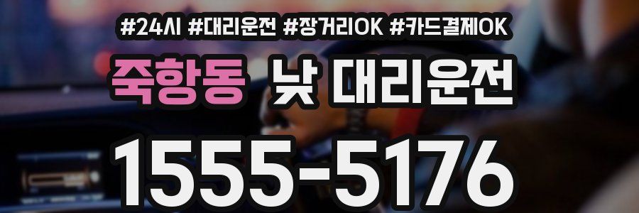 죽항동 낮 대리운전