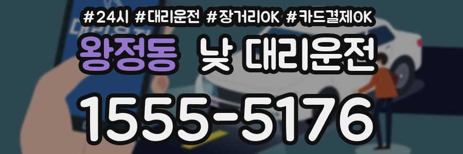 왕정동 낮 대리운전