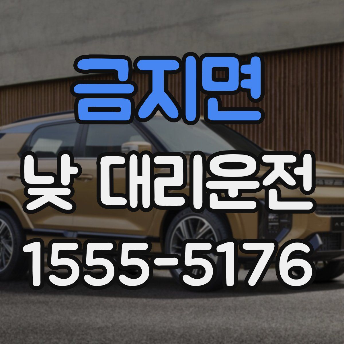 금지면 낮 대리운전