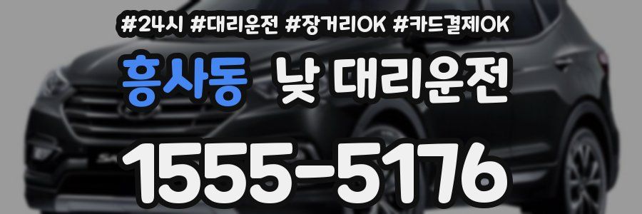 흥사동 낮 대리운전