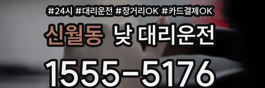 신월동 낮 대리운전