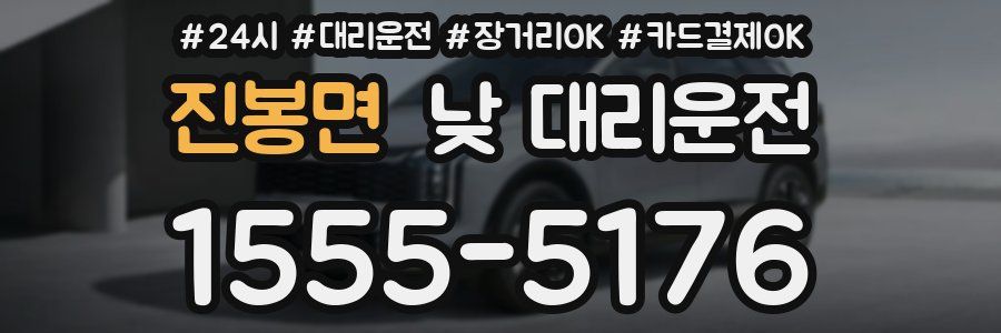 진봉면 낮 대리운전