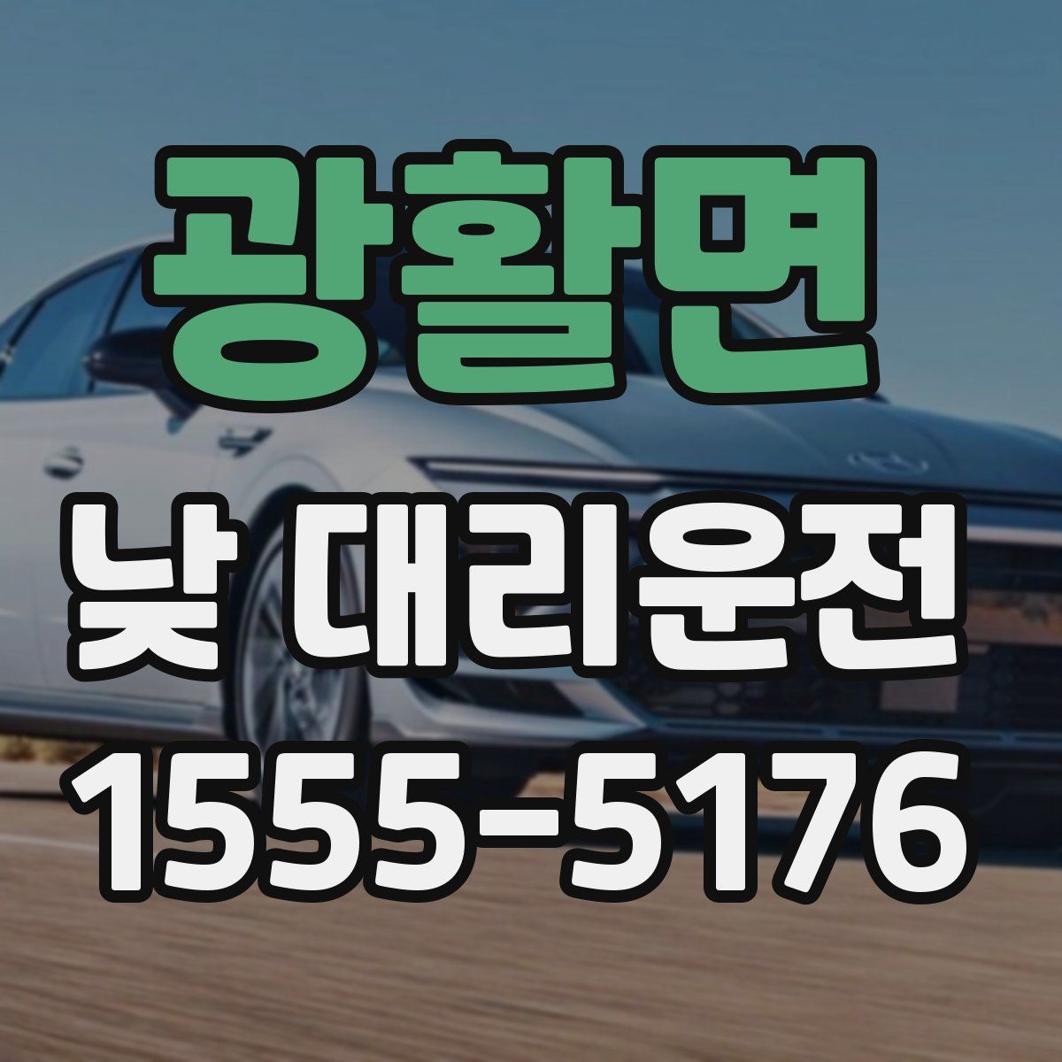 광활면 낮 대리운전