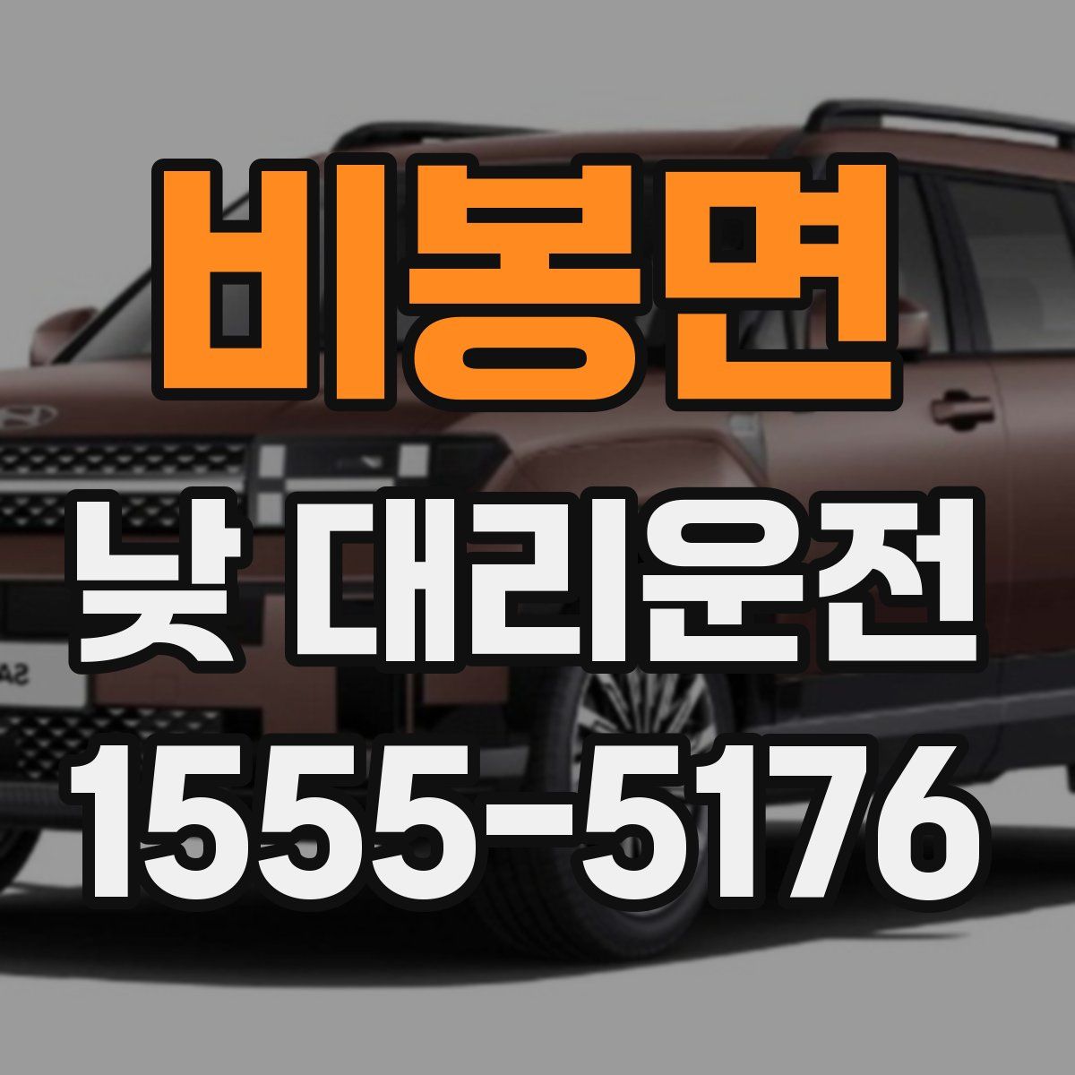 비봉면 낮 대리운전