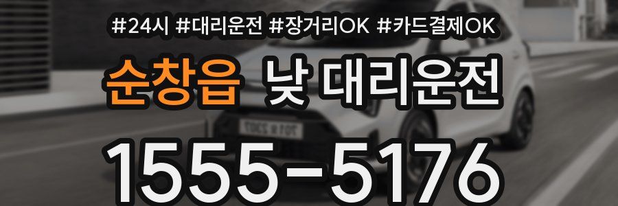 순창읍 낮 대리운전