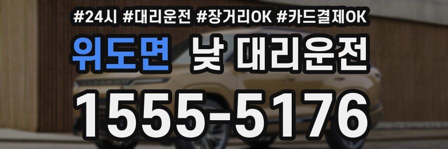 위도면 낮 대리운전