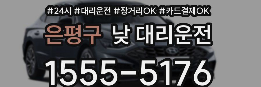 은평구 낮 대리운전