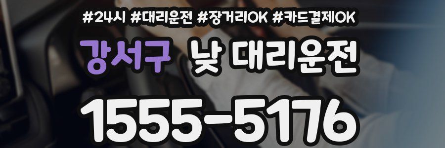 강서구 낮 대리운전