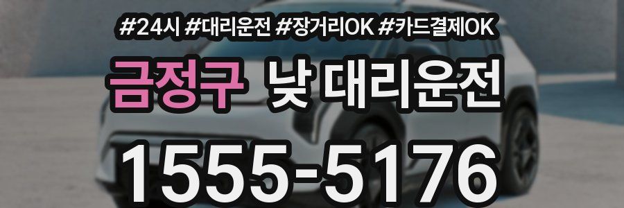 금정구 낮 대리운전