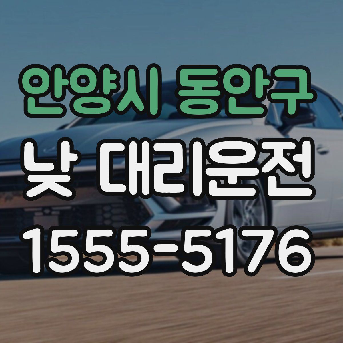 안양시 동안구 낮 대리운전