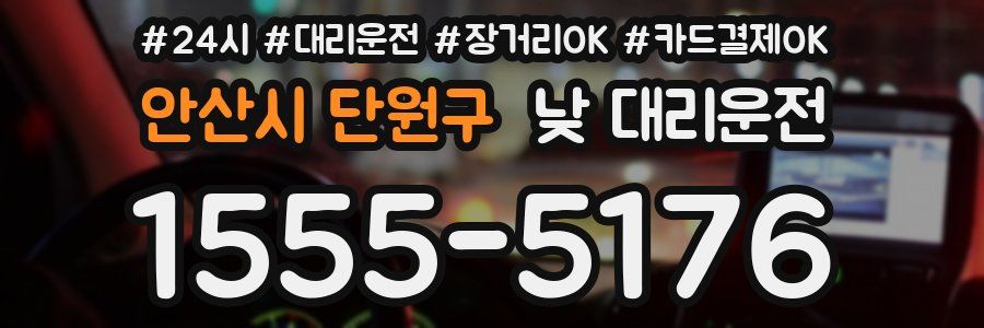 안산시 단원구 낮 대리운전