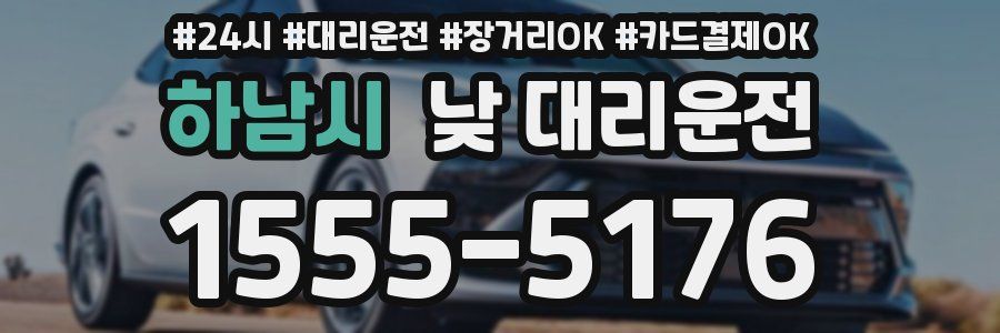 하남시 낮 대리운전