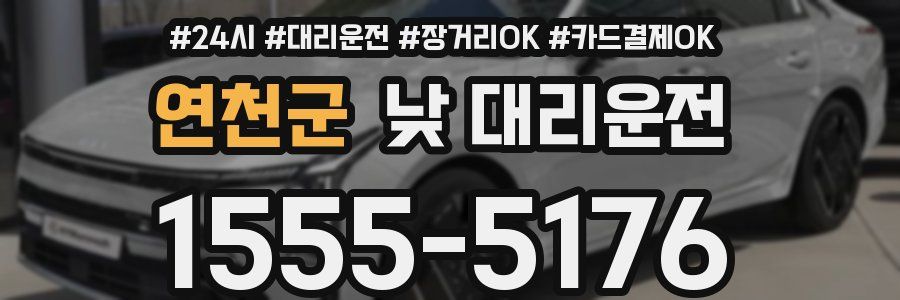 연천군 낮 대리운전